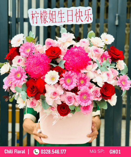 Giỏ hoa tươi