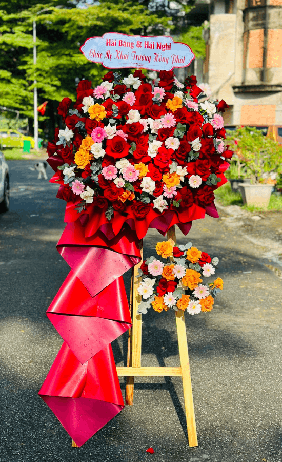 Kệ hoa tươi - KH08