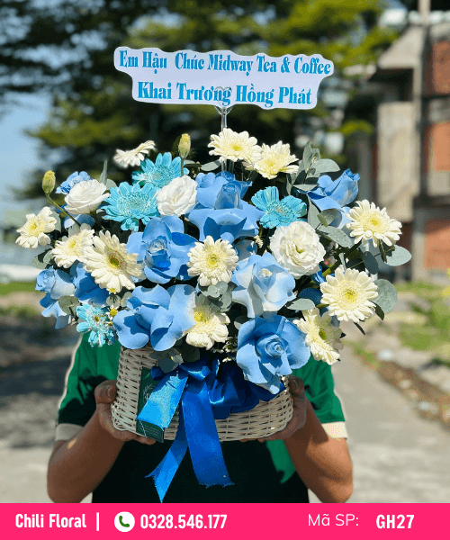 Giỏ hoa tươi