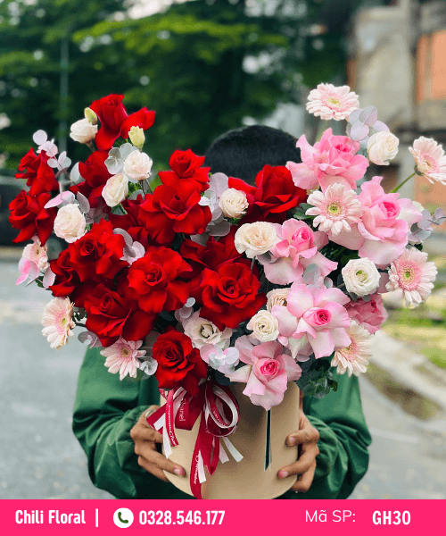 Giỏ hoa tươi